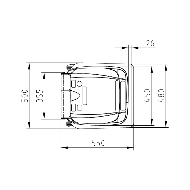 Miniatura 3 de SULO MGB120 LR DIN, Naranja/Naranja