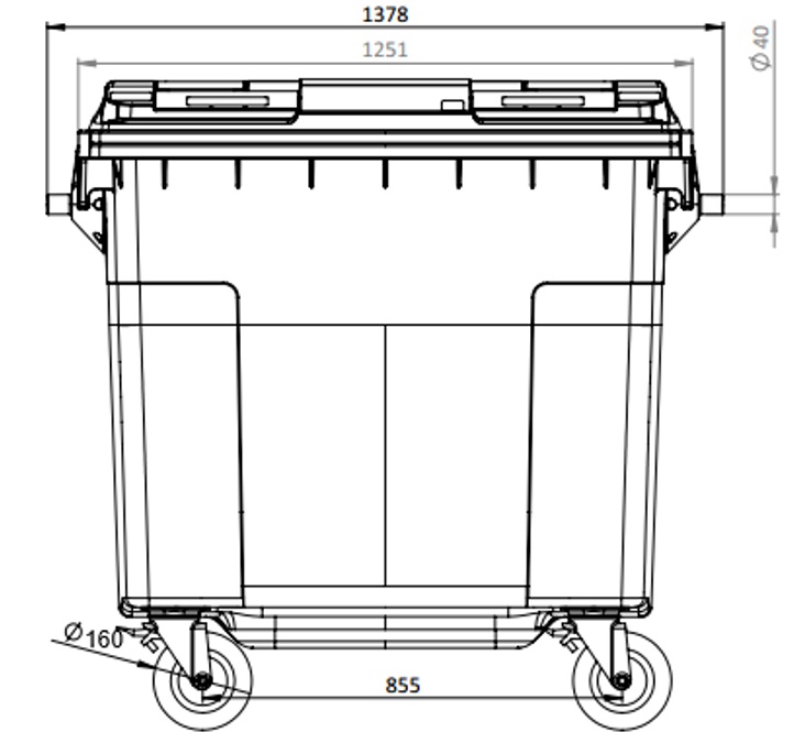 Producto POSU CBAC770L DIN, R200