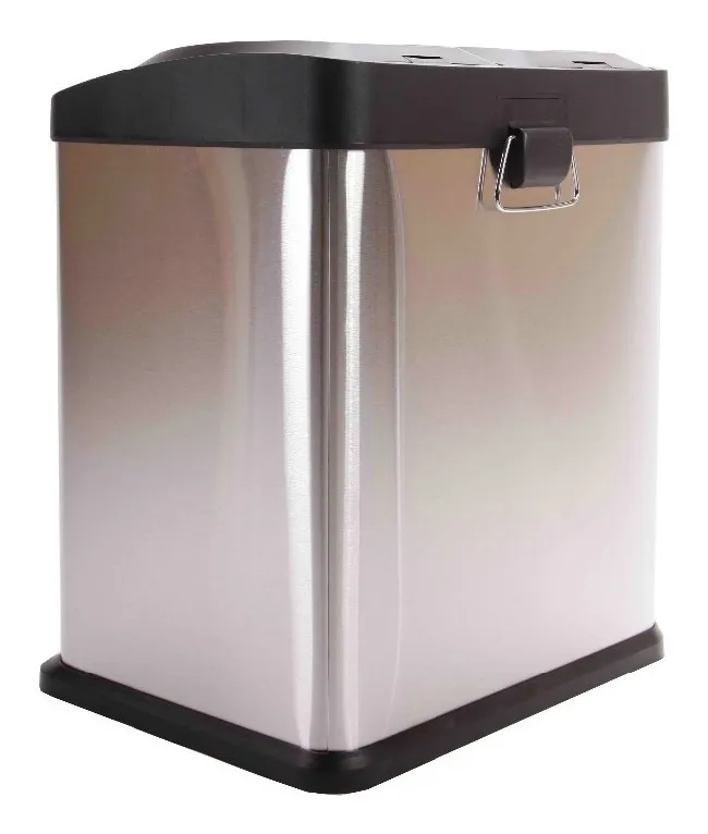 Miniatura 3 de Papelera, acero, selectiva, CD, 30L, c/pedal