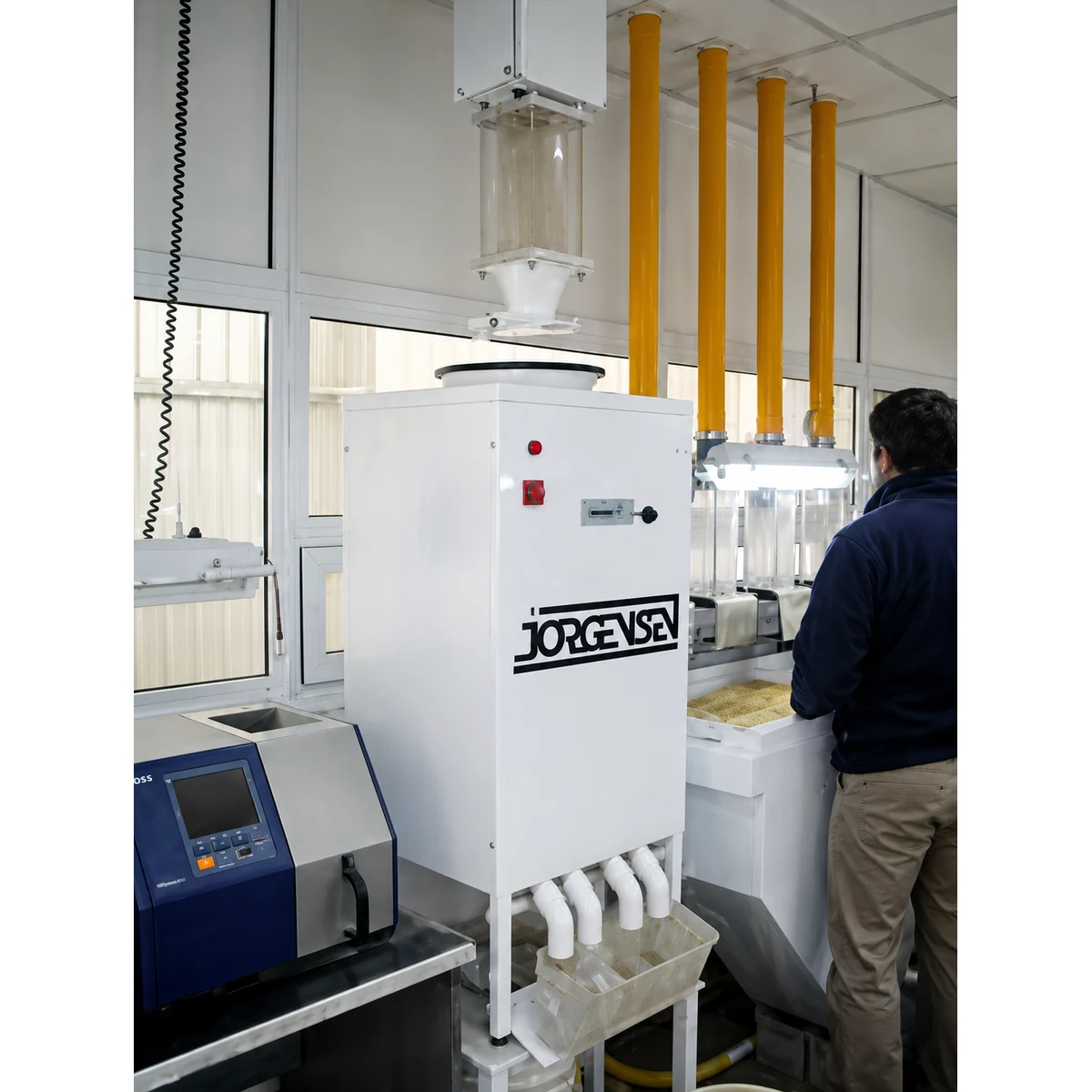 Cuarteador rotativo Jorgensen